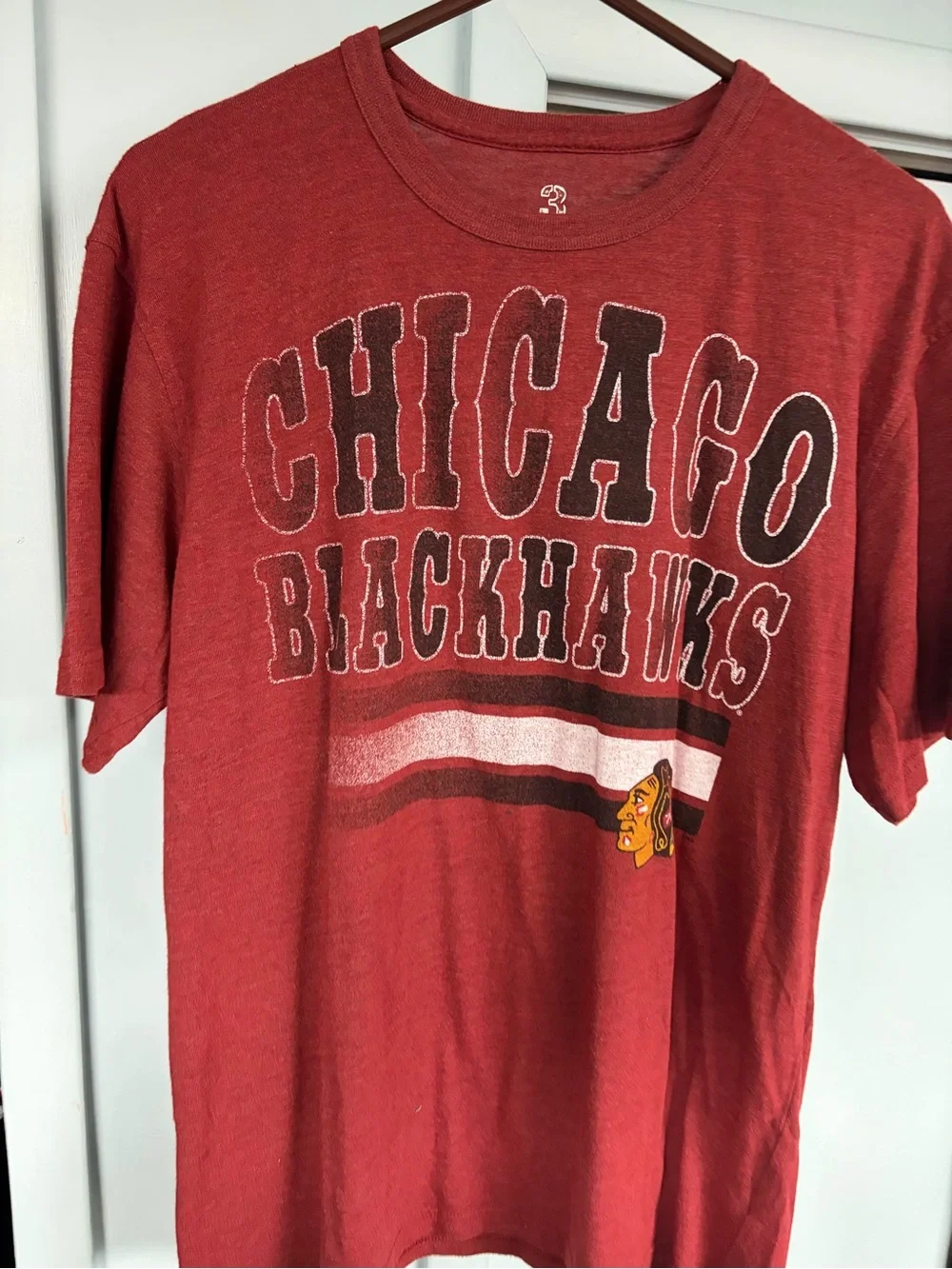 Vintage Chicago Blackhawks NHL hockey g3 carl banks brand Shirt size large